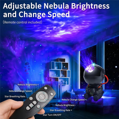 Astronaut Galaxy Projector Led Night Light Star Projector