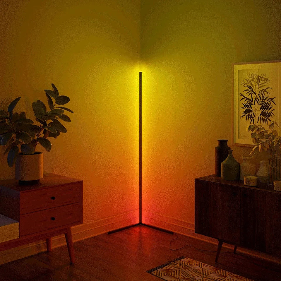 Smart RGB Dream Color Floor Lamp with Music Sync Color Changing With Remote Control