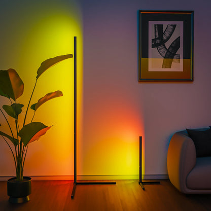 Smart RGB Dream Color Floor Lamp with Music Sync Color Changing With Remote Control