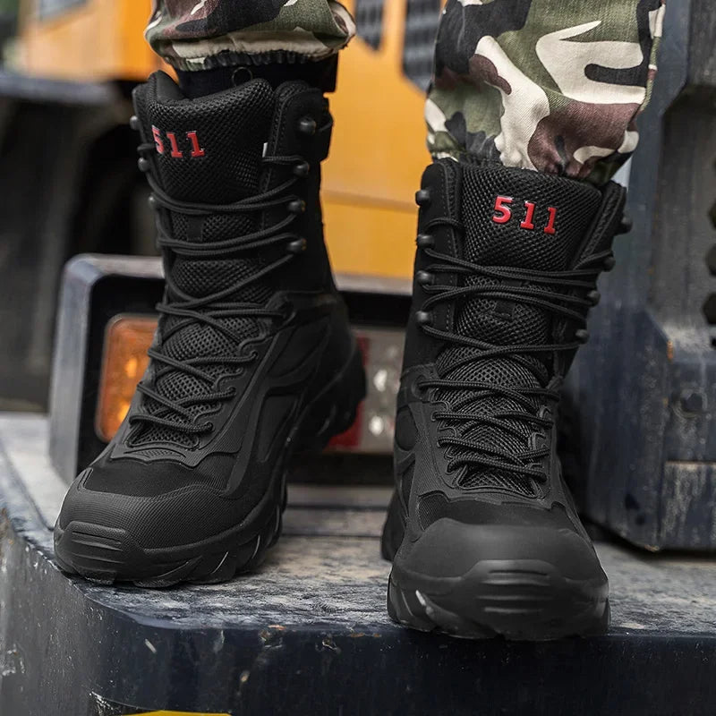 Mens Durable Outdoor Lightweight Tactical Boots